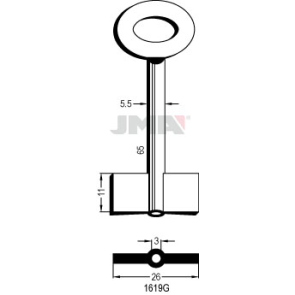 Doppelbartrohling - 1619G