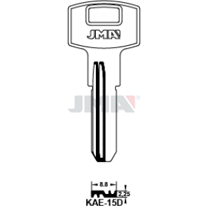 Schlüsselrohling Spezialprofil - KAE-15D