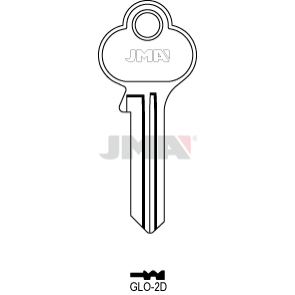 Schlüsselrohling - GLO-2D