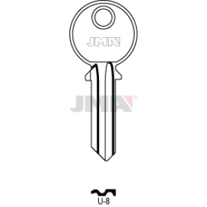 Schlüsselrohling - U-8