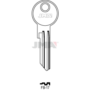 Schlüsselrohling - FB-17