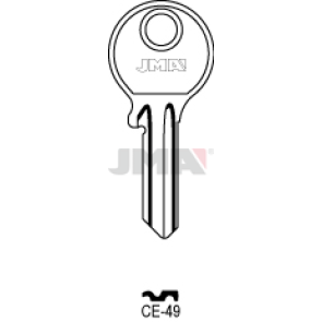 Schlüsselrohling - CE-49