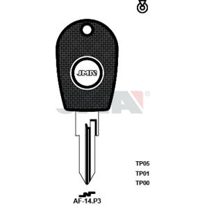Transponder-Schlüsselrohling - TP00AF-14.P3
