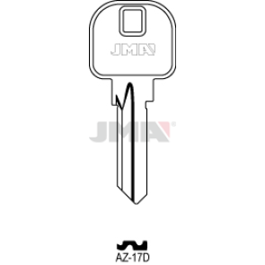 Schlüsselrohling - AZ-17D