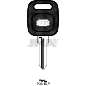 Schlüsselrohling-Plastikkopf - POS-1D.P