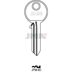 Schlüsselrohling - JPM-4D