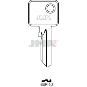 Schlüsselrohling - BUR-5D