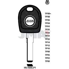 Transponder-Schlüsselrohling - TP00HU-HAA.P1