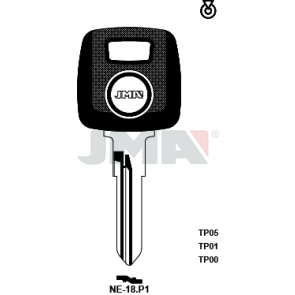 Transponder-Schlüsselrohling - TP00NE-18.P1