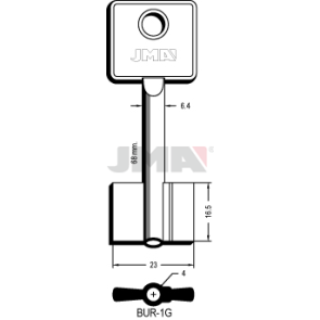 Doppelbartrohling - BURG BUR-1G
