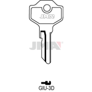 Schlüsselrohling - GIU-3D