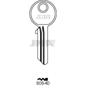 Schlüsselrohling - SOS-4D