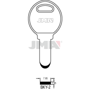 Schlüsselrohling Spezialprofil - BKY-2