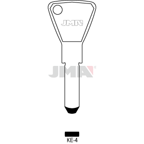 Schlüsselrohling neusilber - KE-4