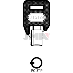 Schlüsselrohling-Plastikkopf - PC-3T.P