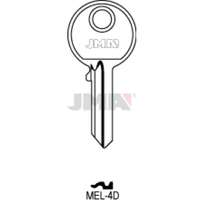 Schlüsselrohling - MEL-4D