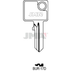 Schlüsselrohling - BUR-17D