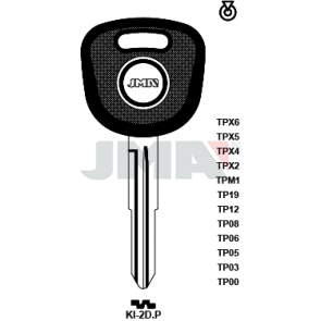 Transponder-Schlüsselrohling - TP00KI-2D.P