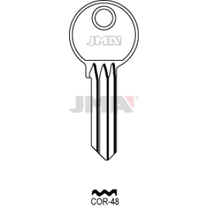 Schlüsselrohling Spezialprofile - COR-48