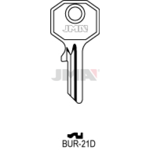 Schlüsselrohling - BUR-21D