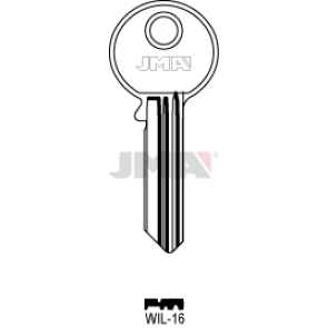 Schlüsselrohling-Spezialprofile - WIL-16