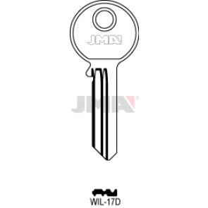 Schlüsselrohling-Spezialprofile - WIL-17D