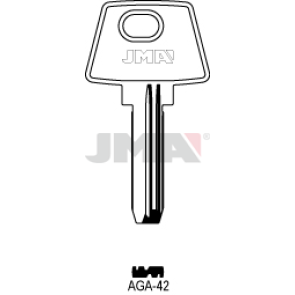 Schlüsselrohling Spezialprofil - AGA-42