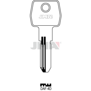 Schlüsselrohling Spezialprofil - DAF-4D