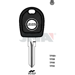 Transponder-Schlüsselrohling - TP00VO-8.P