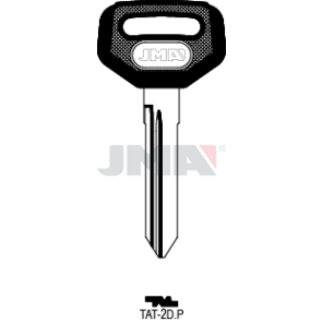 Schlüsselrohling-Plastikkopf - TAT-2D.P