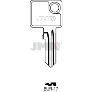 Schlüsselrohling - BUR-17