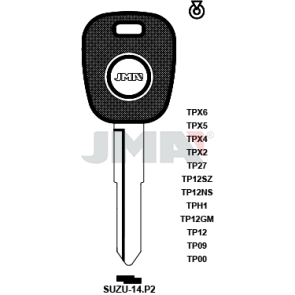 Transponder-Schlüsselrohling - TP00SUZU-14.P2