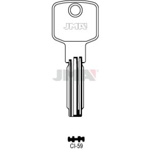 Schlüsselrohling Spezialprofil - CI-59