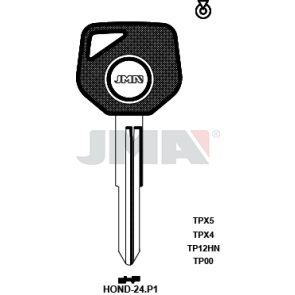 Transponder-Schlüsselrohling - TP00HOND-24.P1