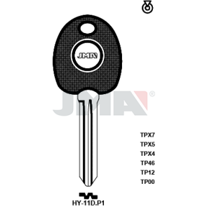 Transponder-Schlüsselrohling - TP00HY-11D.P1