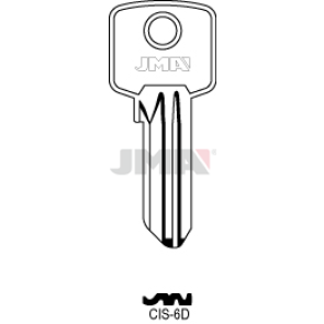 Schlüsselrohling Spezialprofile - CIS-6D