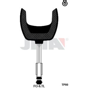 Transponder-Schlüsselrohling - TP00FO-6.TL
