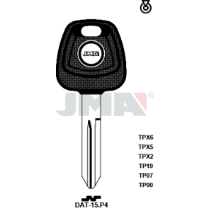 Transponder-Schlüsselrohling - TP00DAT-15.P4