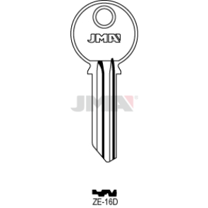 Schlüsselrohling Spezialprofile - ZE-16D