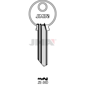 Schlüsselrohling Spezialprofile - ZE-30D