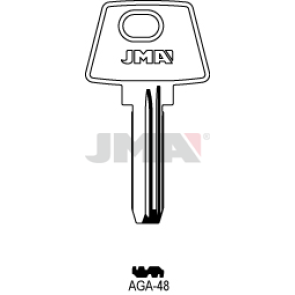 Schlüsselrohling Spezialprofil - AGA-48