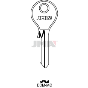Schlüsselrohling - DOM-64D