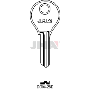 Schlüsselrohling - DOM-28D