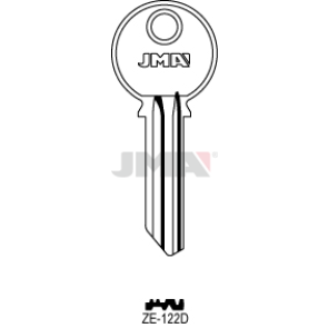Schlüsselrohling Spezialprofile - ZE-122D