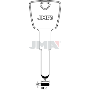 Schlüsselrohling neusilber - KE-5