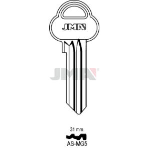 Schlüsselrohling - AS-MG5