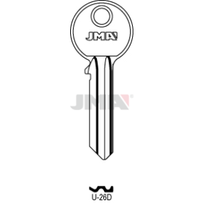 Schlüsselrohling - U-26D