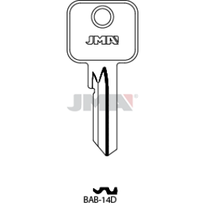 Schlüsselrohling - BAB-14D