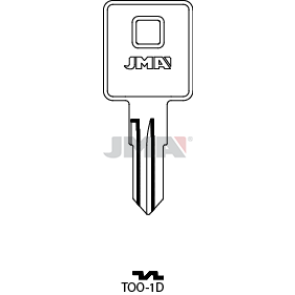 Schlüsselrohling Spezialprofile - TOO-1D