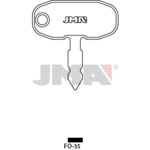 Schlüsselrohling Spezialprofile - FO-35